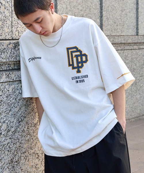 DDP/ディーディーピー 別注 サークルロゴ刺繍 ヘビーウェイト ビッグ