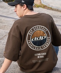 ddp（ディーディーピー）の「ddp/ディーディーピー 別注 サークルロゴ刺繍 ヘビーウェイト ビッグシルエット半袖Tシャツ（Tシャツ/カットソー）」
