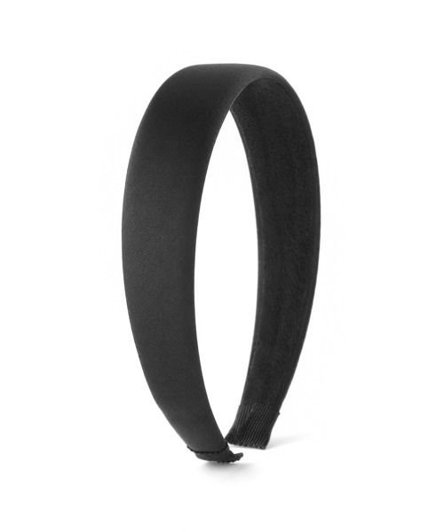 ANEMONE（アネモネ）の「サテン調ワイドカチューシャ（カチューシャ・レディース・ブラック・FREE）」の6枚目の写真