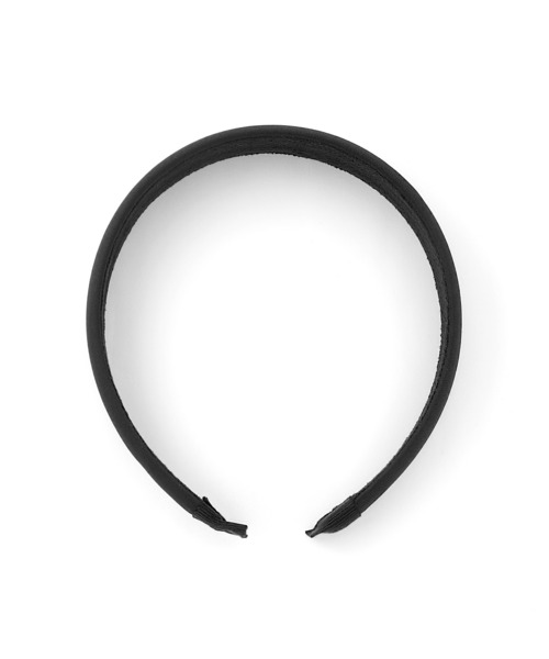 ANEMONE（アネモネ）の「サテン調ワイドカチューシャ（カチューシャ・レディース・ブラック・FREE）」の4枚目の写真