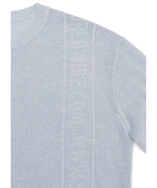 SCULPTOR(スカルプター)の「Striped Mesh Sweater/ストライプメッシュセーター(ニット/セーター・レディース・ライトブルー/ブラウン/アイボリー・MEDIUM/LARGE)」の17枚目の写真