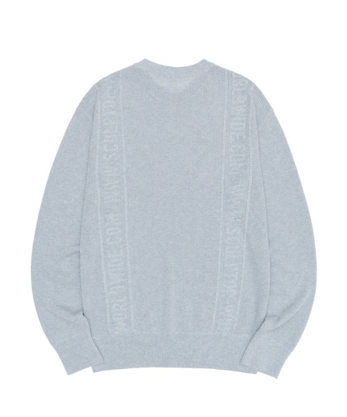 SCULPTOR(スカルプター)の「Striped Mesh Sweater/ストライプメッシュセーター(ニット/セーター・レディース・ライトブルー/ブラウン/アイボリー・MEDIUM/LARGE)」の14枚目の写真