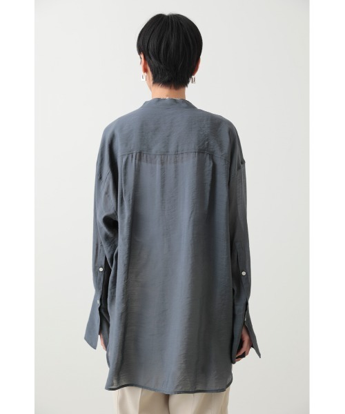 crie conforto（クリーコンフォルト）の「シアーシャツ（シャツ/ブラウス・レディース・ライム/ダークグレー/アイボリー/ライトブルー・FREE）」の16枚目の写真