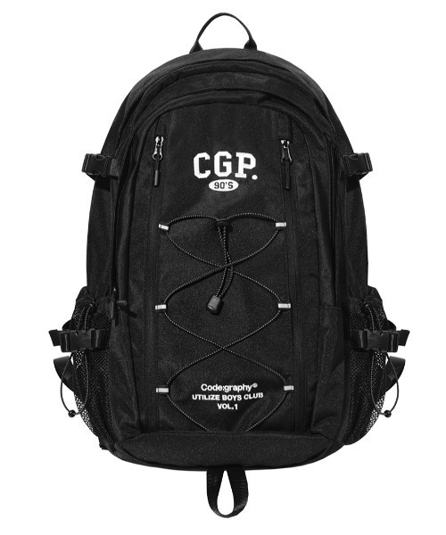 A'GEM/9 × .kom『Codegraphy/コードグラフィー』CGP Arch Logo Backpack/アーチロゴバックパック
