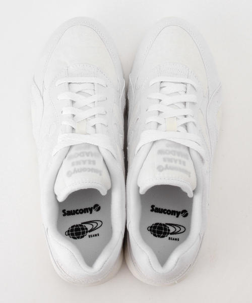 Saucony(サッカニー)の「Saucony×BEAMS / 別注 Shadow(スニーカー・メンズ・ホワイト・9.5inch/9inch/7inch/7.5inch/8inch/10.5inch/8.5inch/12inch/10inch)」の5枚目の写真