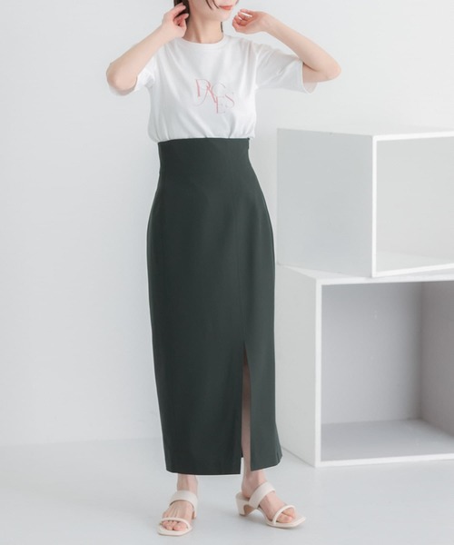 HEYUMM(ヘユム)の「ストレッチスリットスカート(スカート・レディース・ブラック/モカ/ライトベージュ・SMALL/MEDIUM)」の22枚目の写真