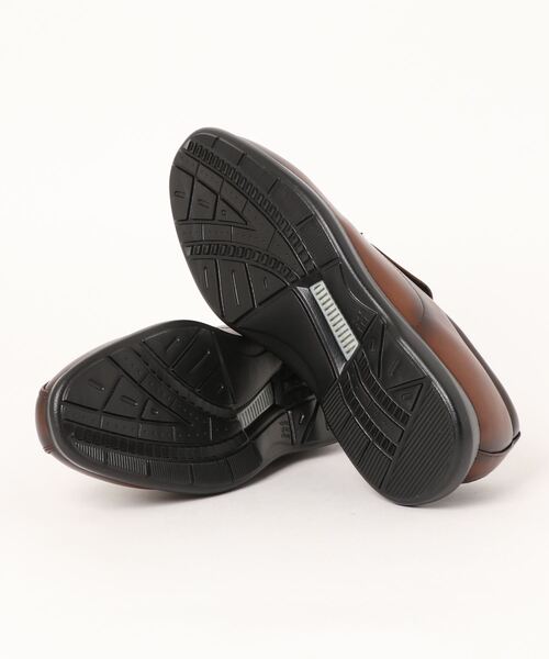 ASBee（アスビー）の「CHARKIES チャーキーズ メンズ 通気底ビジネスシューズ【通気性/軽量/幅広3E】サイドゴア スリッポン ヴァンプ 396502（ドレスシューズ・メンズ・ブラウン/ブラック・25.0cm/26.5cm/25.5cm/27.0cm/28.0cm/24.5cm/26.0cm/27.5cm）」の4枚目の写真