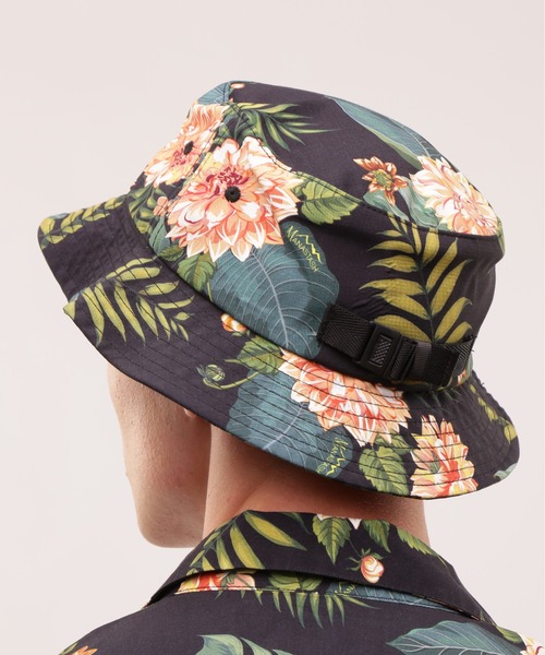 MANASTASH（マナスタッシュ）の「MANASTASH/マナスタッシュ/MANALOHA BOONIE/マナロハ ハット（ハット・メンズ・その他/ネイビー・F）」の3枚目の写真