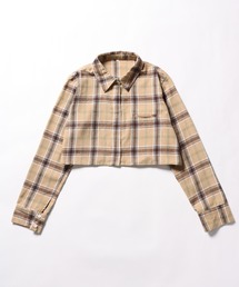 ▲Short Shirt / ショート丈シャツ クロップド丈
