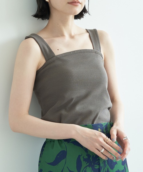 AMERICAN HOLIC（アメリカンホリック）の「テレコベアタンクトップ（タンクトップ・レディース・ブラウン/イエロー/アイボリー/レッド系その他5・M/L）」の3枚目の写真