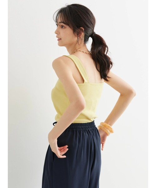 AMERICAN HOLIC（アメリカンホリック）の「テレコベアタンクトップ（タンクトップ・レディース・ブラウン/イエロー/アイボリー/レッド系その他5・M/L）」の5枚目の写真