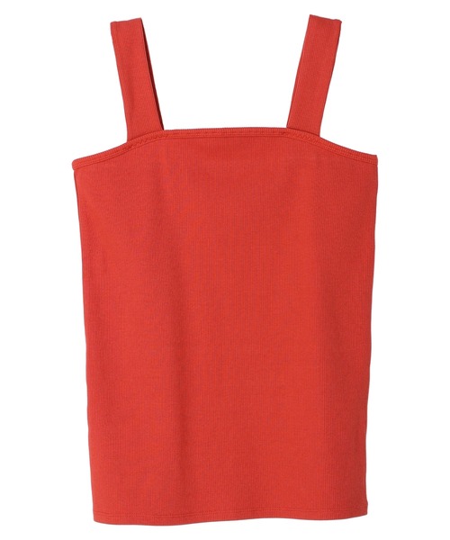 AMERICAN HOLIC（アメリカンホリック）の「テレコベアタンクトップ（タンクトップ・レディース・ブラウン/イエロー/アイボリー/レッド系その他5・M/L）」の6枚目の写真