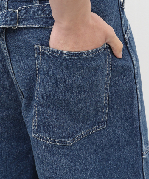 URU(ウル)の「【URU / ウル】SHORT PANTS TYPE C(デニムパンツ・メンズ・ブルー・3/2)」の11枚目の写真