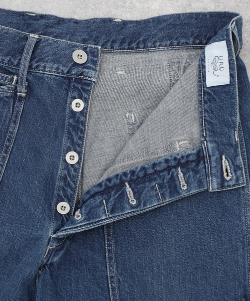 URU(ウル)の「【URU / ウル】SHORT PANTS TYPE C(デニムパンツ・メンズ・ブルー・3/2)」の19枚目の写真