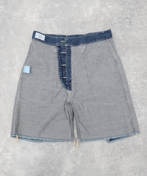 URU(ウル)の「【URU / ウル】SHORT PANTS TYPE C(デニムパンツ・メンズ・ブルー・3/2)」の20枚目の写真