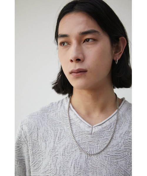 AZUL by moussy（アズールバイマウジー）の「VENETIAN CHAIN NECKLACE/ヴェネチアンチェーンネックレス（ネックレス・メンズ・シルバー・FREE）」の7枚目の写真