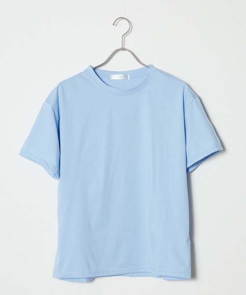 Chick(チック)の「ルーズトップスセットアップ(Tシャツ/カットソー・レディース・ブラック/グレー/ブルー・M/L)」の9枚目の写真