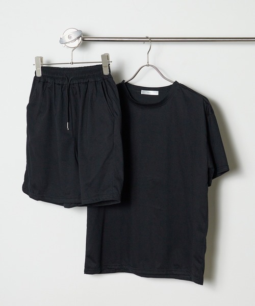 Chick(チック)の「ルーズトップスセットアップ(Tシャツ/カットソー・レディース・ブラック/グレー/ブルー・M/L)」の18枚目の写真