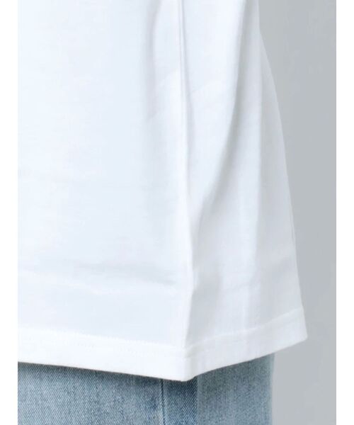GYDA（ジェイダ）の「Symmetry GYDA BIG T/S（Tシャツ/カットソー・レディース・ブラック/オフホワイト・FREE）」の6枚目の写真