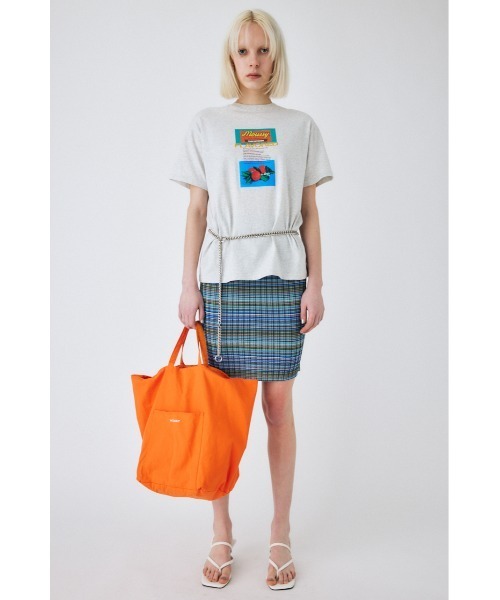 MOUSSY（マウジー）の「MULTI STRIPE 2WAY キャミソール（キャミソール・レディース・ブルー/レッド/グリーン・FREE）」の7枚目の写真