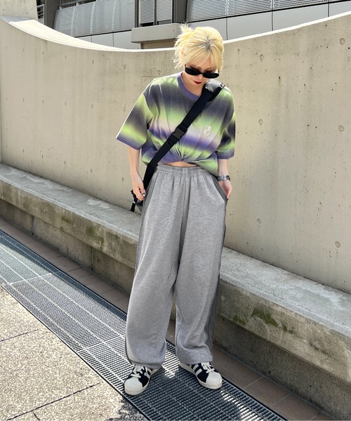 sedacle(セダクル)の「グラデーションTシャツ(Tシャツ/カットソー・メンズ・パープル/レッド/ピンク・MEDIUM/LARGE)」の8枚目の写真
