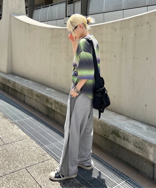 sedacle(セダクル)の「グラデーションTシャツ(Tシャツ/カットソー・メンズ・パープル/レッド/ピンク・MEDIUM/LARGE)」の9枚目の写真