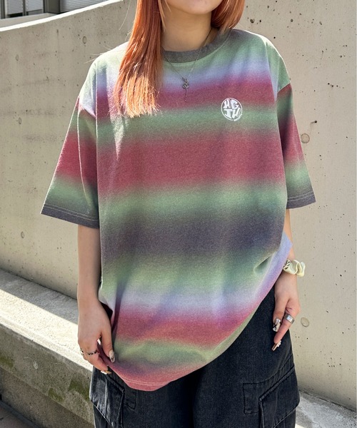 グラデーションTシャツ（Tシャツ/カットソー）｜sedacle
