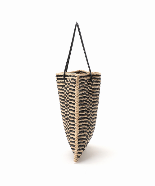 VERMEIL par iena(ヴェルメイユパーイエナ)の「【MAISON N.H PARIS/メゾン エヌ アッシュ パリ】Tote Bag Stripe(かごバッグ・レディース・A・FREE)」の15枚目の写真