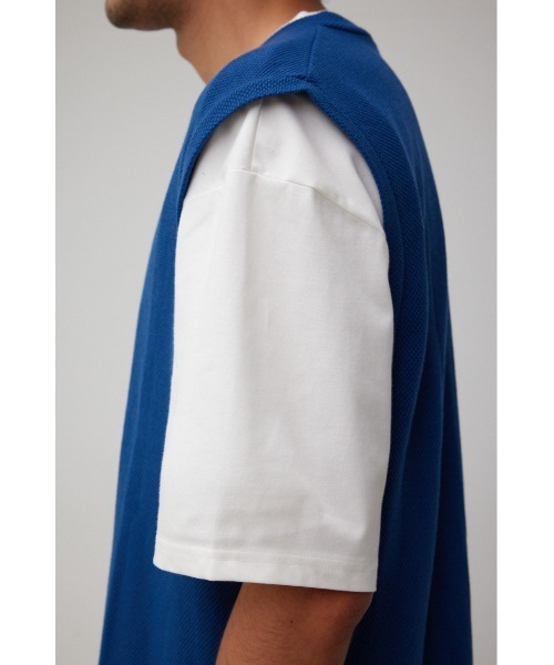 V-NECK VEST SET TEE/VネックベストセットTシャツ（Tシャツ/カットソー）｜AZUL BY MOUSSY（アズールバイマウジー）