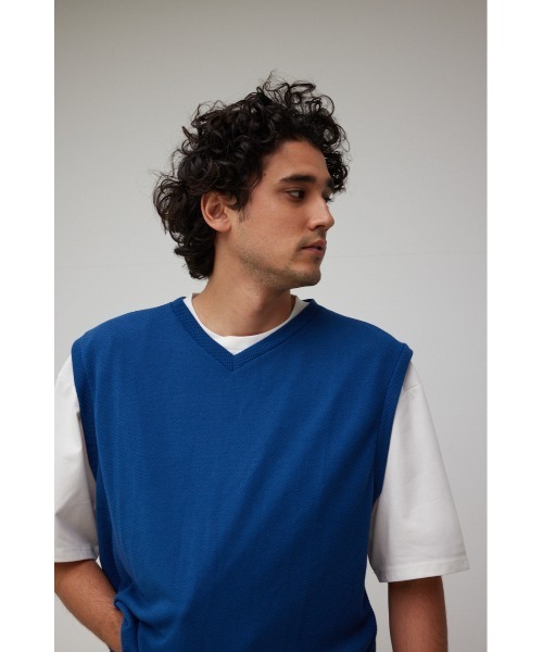 V-NECK VEST SET TEE/VネックベストセットTシャツ（Tシャツ/カットソー）｜AZUL BY MOUSSY（アズールバイマウジー）