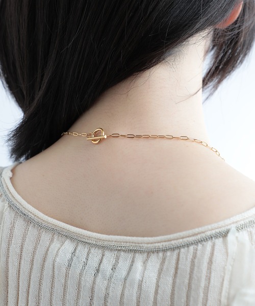 Nei nor（ネイナー）の「【Nei/nor】ネックレス シェイプデザイン NnNE-0047 G（ネックレス・レディース・ゴールド・FREE）」の4枚目の写真