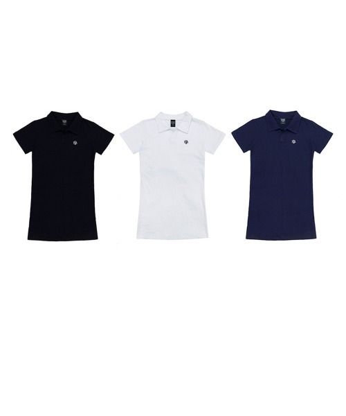 A'GEM/9 × .kom『muah muah/ムーアムーア』 LOGO OPEN COLLAR