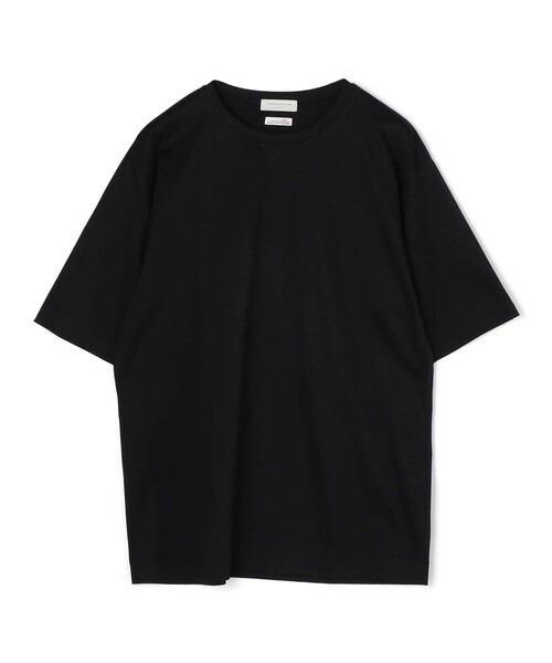 TOMORROWLAND (トゥモローランド)の「オーガニックスムース クルーネックTシャツ(Tシャツ/カットソー・メンズ・ネイビー/ホワイト/キャメル/ブラック・L/M/S/XS)」の3枚目の写真