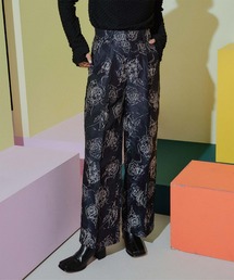 ジャガードワイドパンツ