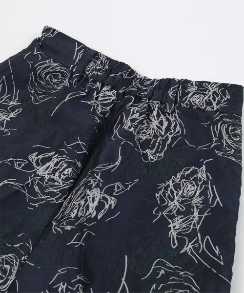 miette（ミエット）の「ジャガードワイドパンツ（その他パンツ・レディース・ブルー系その他/ブルー系その他2・FREE）」の14枚目の写真