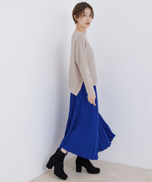 Jayro(ジャイロ)の「アコーディオンプリーツスカート(スカート・レディース・ライトグリーン/ブラック/グリーン・FREE)」の9枚目の写真