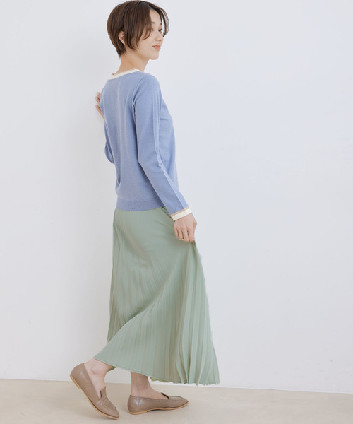 Jayro(ジャイロ)の「アコーディオンプリーツスカート(スカート・レディース・ライトグリーン/ブラック/グリーン・FREE)」の15枚目の写真