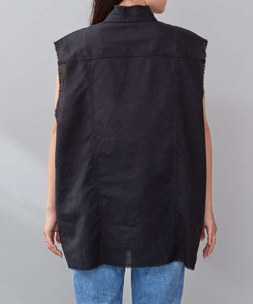 CIAOPANIC TYPY（チャオパニックティピー）の「リネン混スタンドZIP