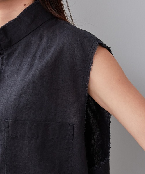 CIAOPANIC TYPY（チャオパニックティピー）の「リネン混スタンドZIP