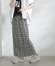 N.(N. Natural Beauty Basic) | ◆花柄ナロープリーツスカート(スカート)