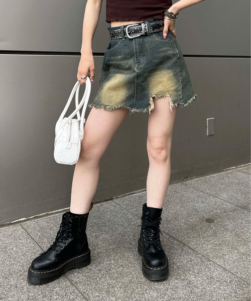 sedacle（セダクル）の「【SDG】overdie denim skirt pants（スカート・レディース・ブルー・FREE）」の13枚目の写真