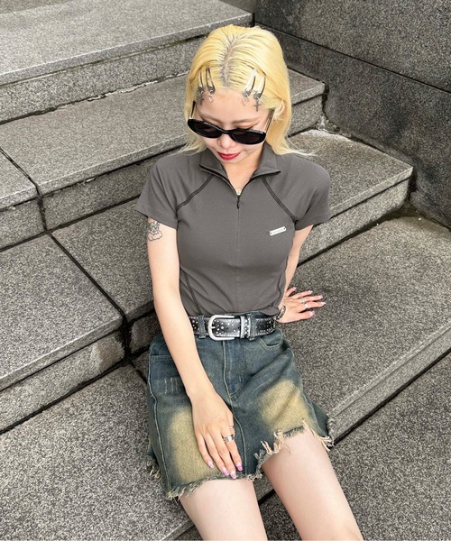 sedacle（セダクル）の「【SDG】overdie denim skirt pants（スカート・レディース・ブルー・FREE）」の5枚目の写真