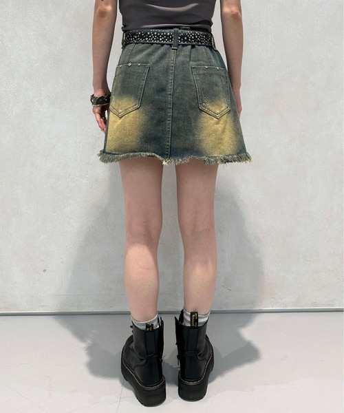 sedacle（セダクル）の「【SDG】overdie denim skirt pants（スカート・レディース・ブルー・FREE）」の6枚目の写真