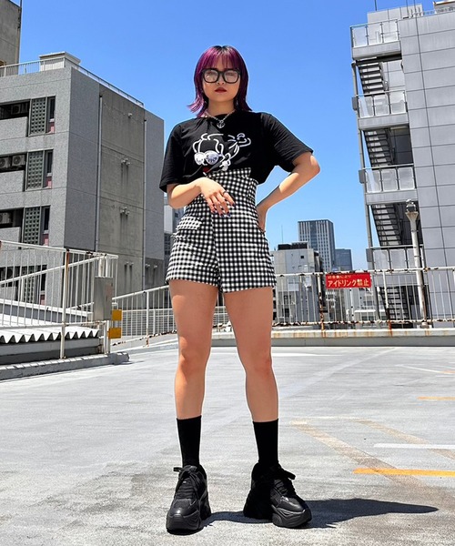 Narcissus(ナルシス)の「【Narcissus】ガールTシャツ(Tシャツ/カットソー・レディース・ブラック/ホワイト・FREE)」の7枚目の写真