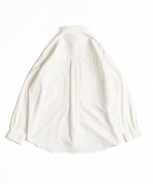 セール】COTTON LINEN BIG POCKET SHIRT /コットンリネンビッグ