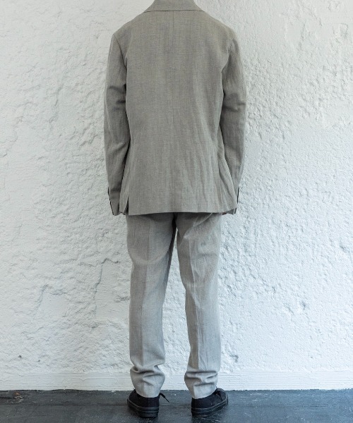 Enharmonic TAVERN(エンハーモニックタヴァーン)の「Woolen wrinkle jacket(その他アウター・メンズ・ライトベージュ・44/46/48)」の6枚目の写真