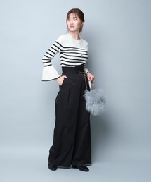 JUSGLITTY（ジャスグリッティー）の「チェーンベルト付ワイド