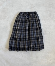 A BOND | チェックプリーツスカート（kids/S～LL）(スカート)