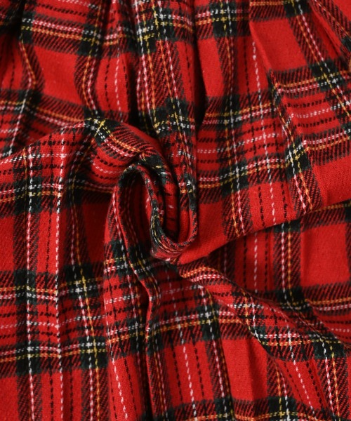 A BOND（アボンド）の「チェックプリーツスカート（kids/S～LL）（スカート・キッズ・チャコール/ネイビー/レッド・S/L/M/LL）」の18枚目の写真