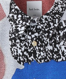 NAOポールスミス シャツ 23AW Abstract Textile Paul Smith - Paul Smith 総柄長袖シャツ Abstract Textile 23AW